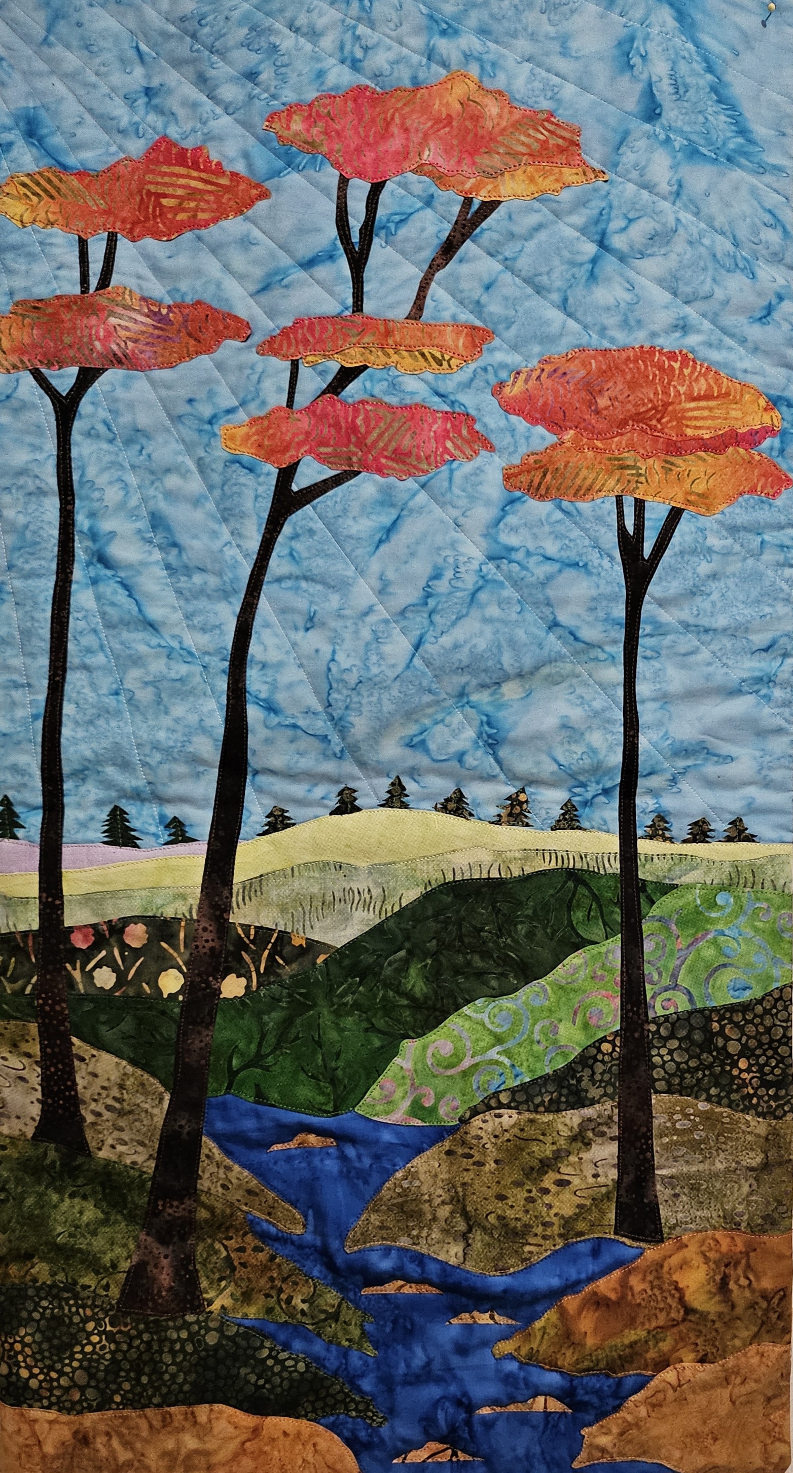 Spring Landscape Quilt Class